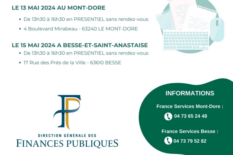 PERMANENCES – Finances Publiques – 13 et 15 mai 2024