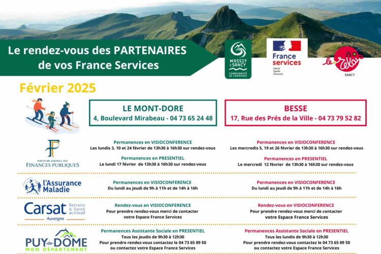 LES RENDEZ-VOUS DE NOS PARTENAIRES